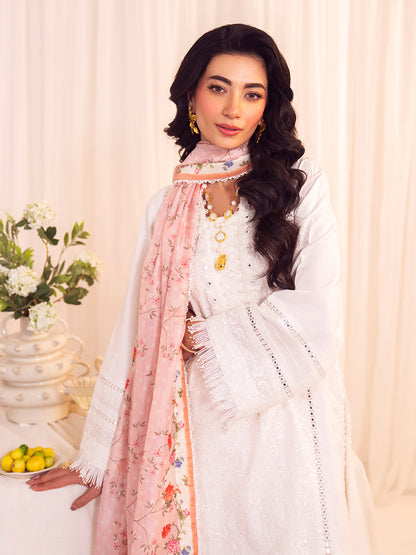 Faiza Faisal | Celine Eid 25 | DARIA L White Lawn