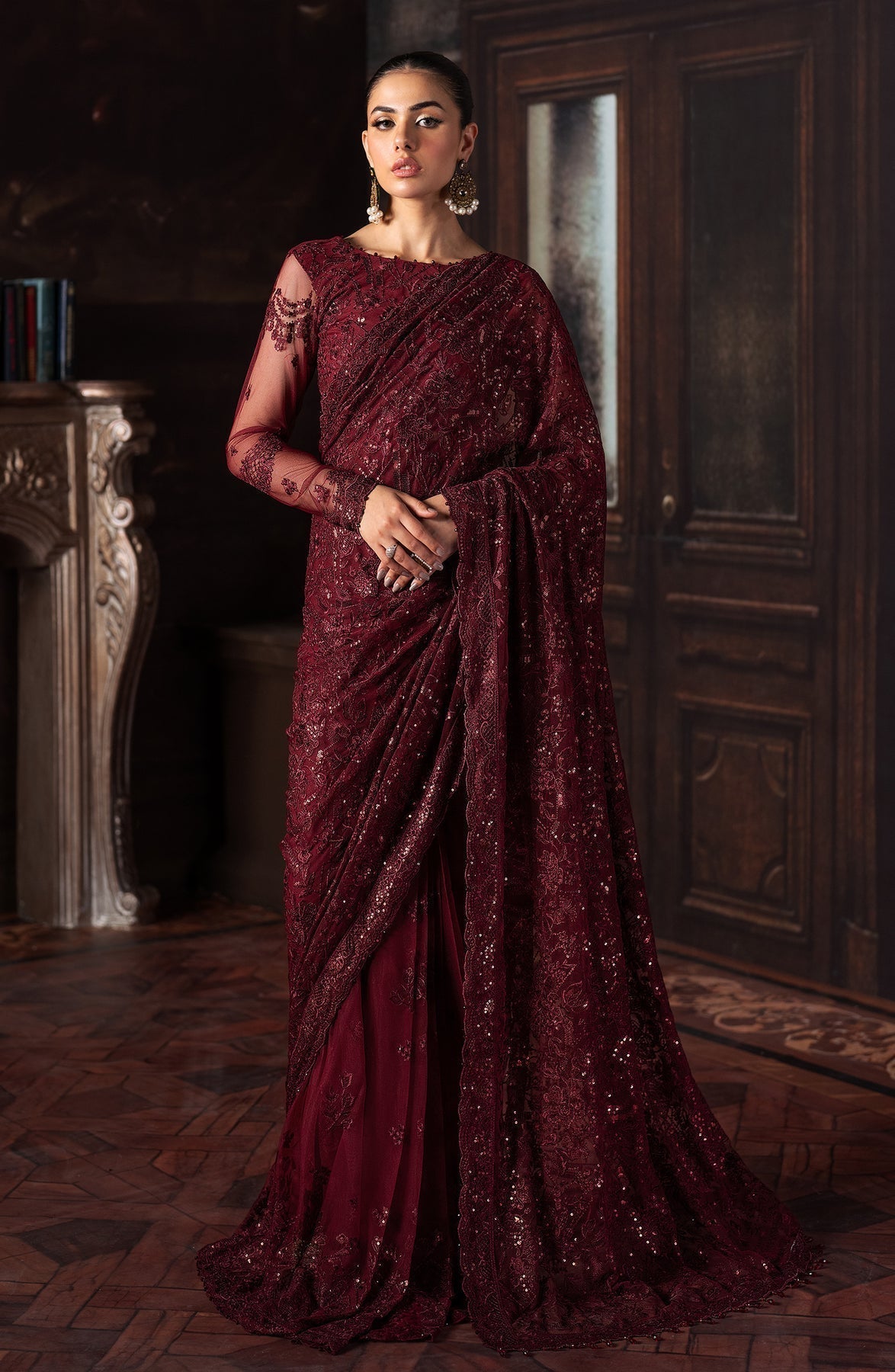 Zarif | Rouge Formals | ZRW 02 MABEL - Pakistani Designer Dress - by Zarif | Type: Formal - 100% Original at Saira Sultan