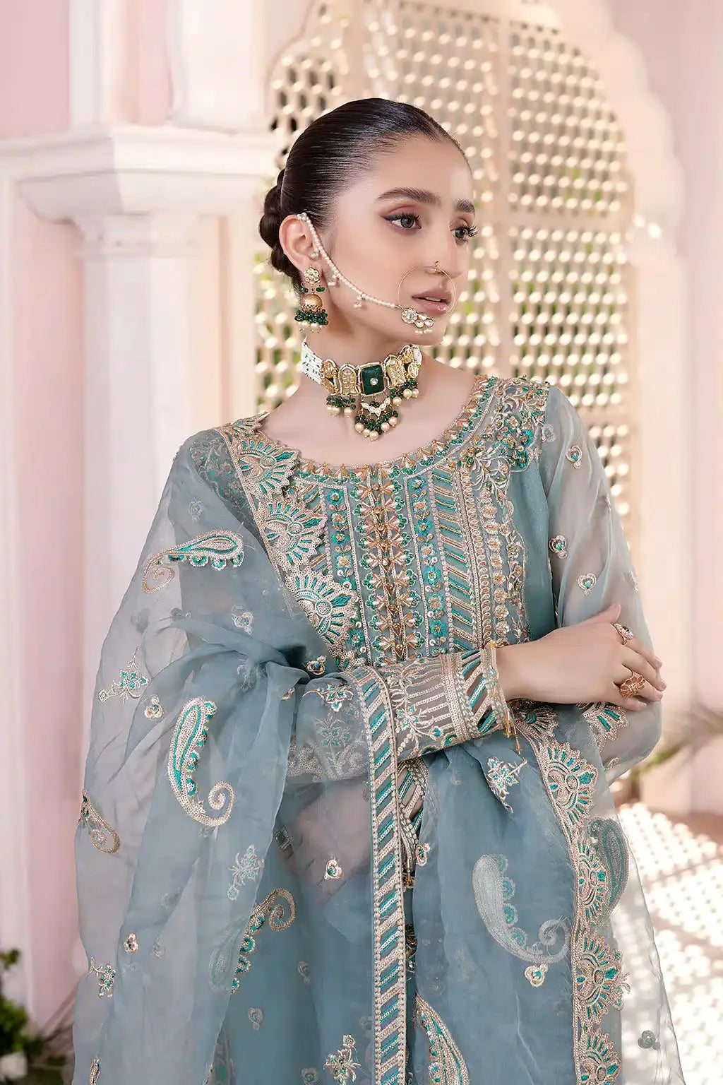 Marymas | Lemilsa Formals 23 | L-703 - Pakistani Designer Dress - by Maryams | Type: Formal - 100% Original at Saira Sultan