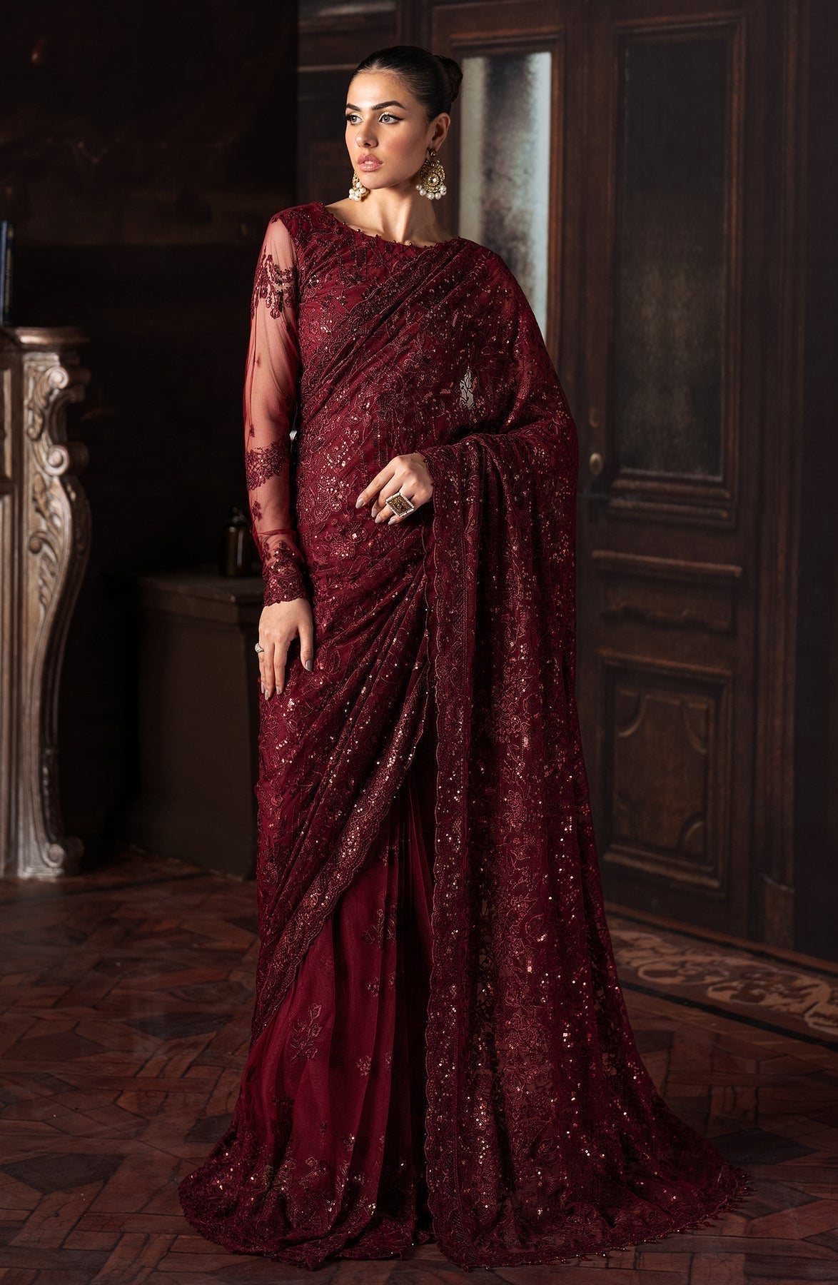 Zarif | Rouge Formals | ZRW 02 MABEL - Pakistani Designer Dress - by Zarif | Type: Formal - 100% Original at Saira Sultan