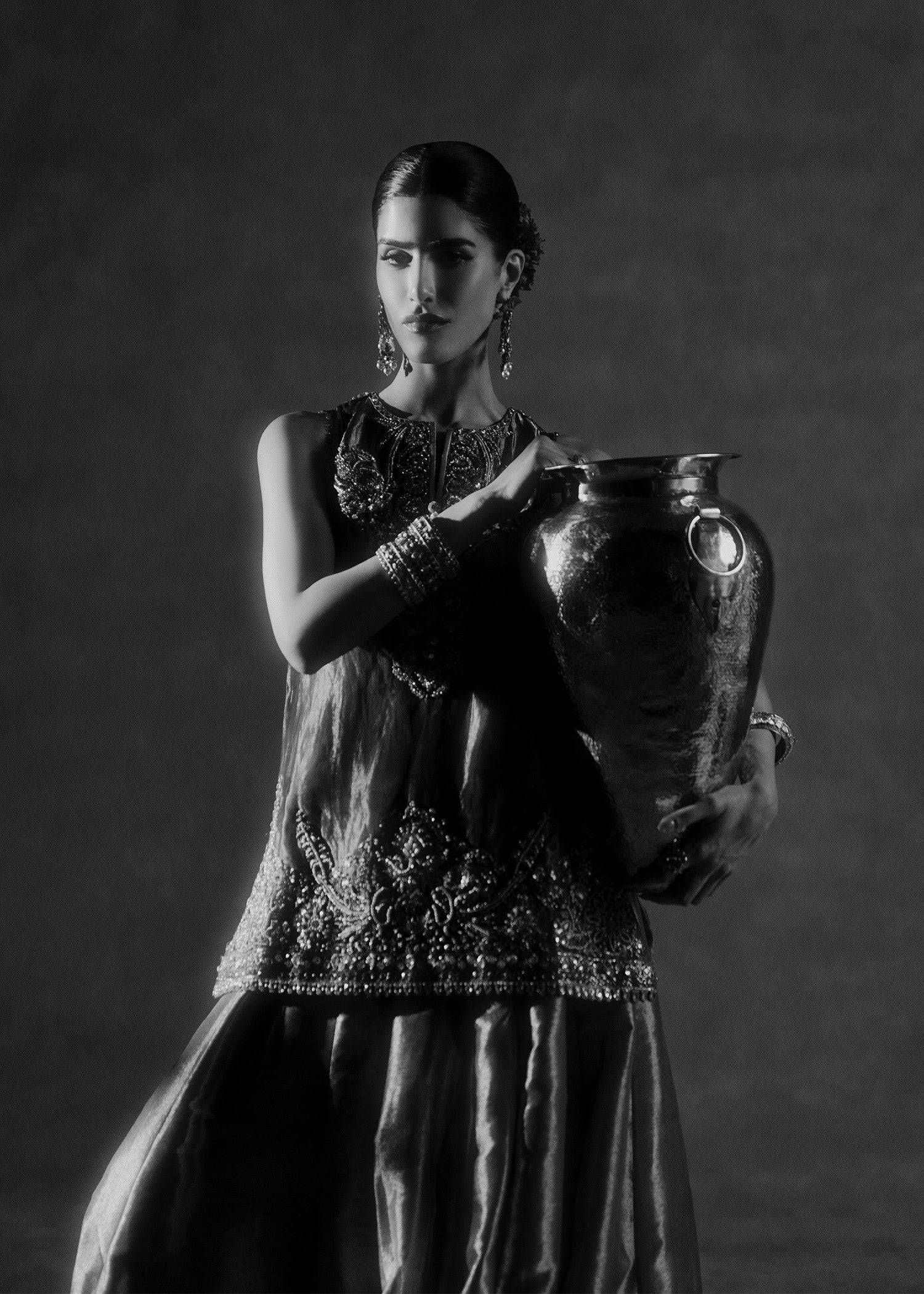 Sadaf Fawad Khan | Nafees Formals 25 | Maherra - Pakistani Designer Dress - by Sadaf Fawad Khan | Type: Ladies Clothes - 100% Original at Saira Sultan