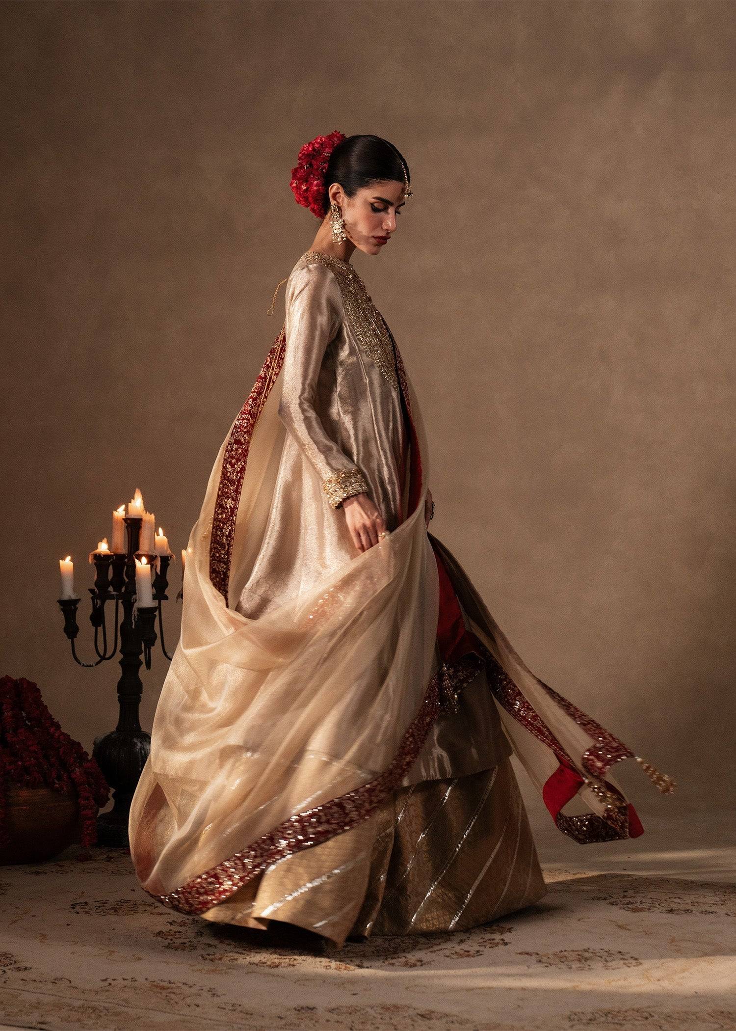 Sadaf Fawad Khan | Nafees Formals 25 | Zarrah - Pakistani Designer Dress - by Sadaf Fawad Khan | Type: Ladies Clothes - 100% Original at Saira Sultan