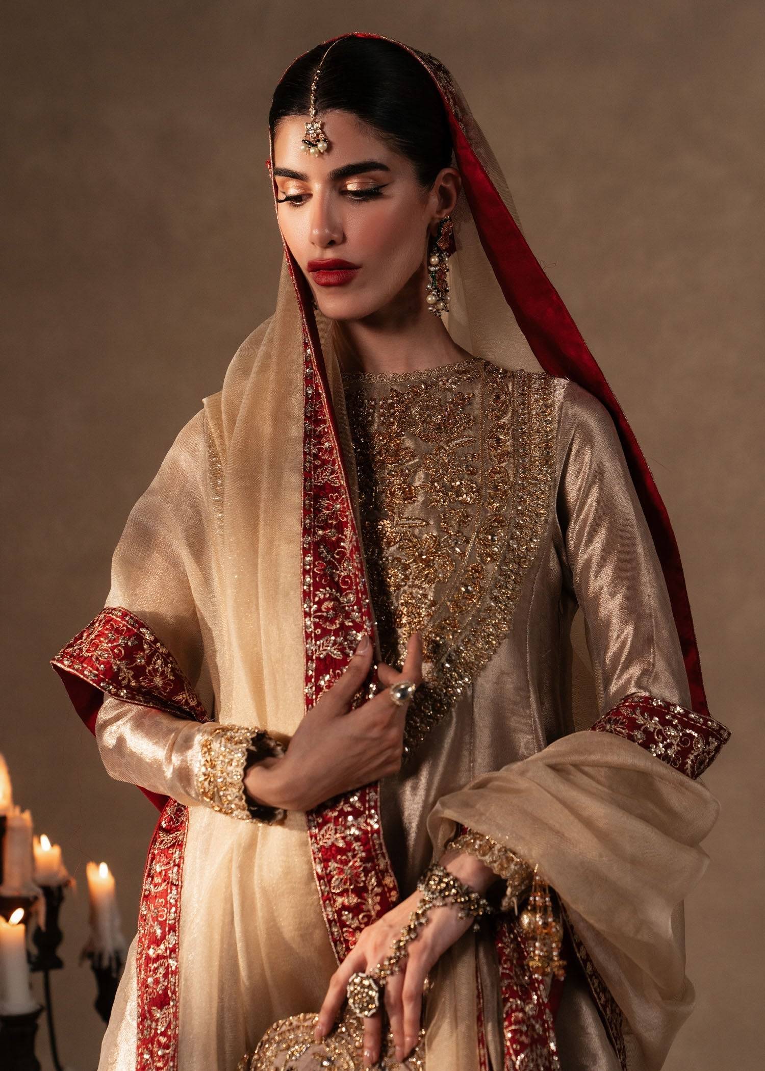 Sadaf Fawad Khan | Nafees Formals 25 | Zarrah - Pakistani Designer Dress - by Sadaf Fawad Khan | Type: Ladies Clothes - 100% Original at Saira Sultan