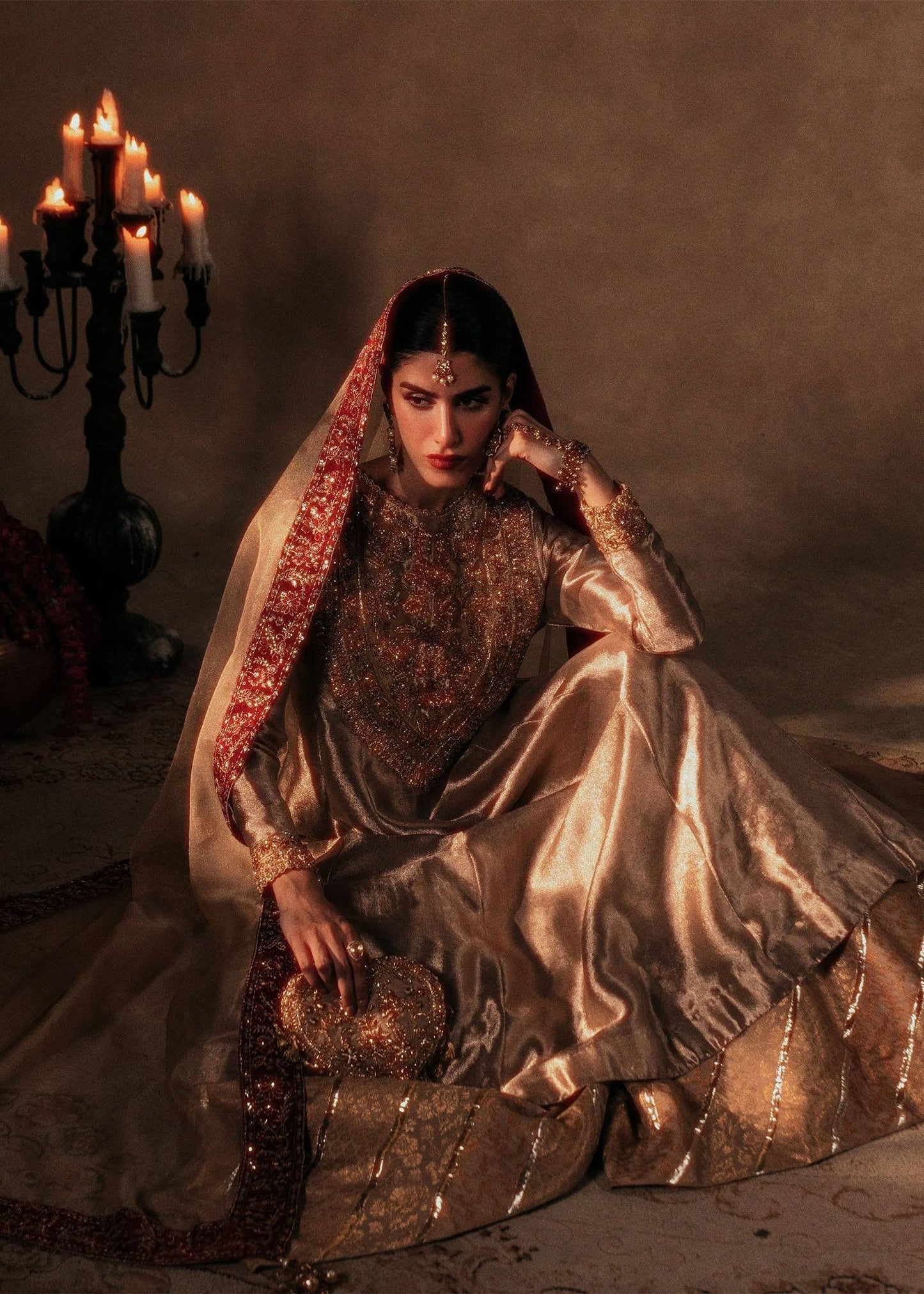 Sadaf Fawad Khan | Nafees Formals 25 | Zarrah - Pakistani Designer Dress - by Sadaf Fawad Khan | Type: Ladies Clothes - 100% Original at Saira Sultan