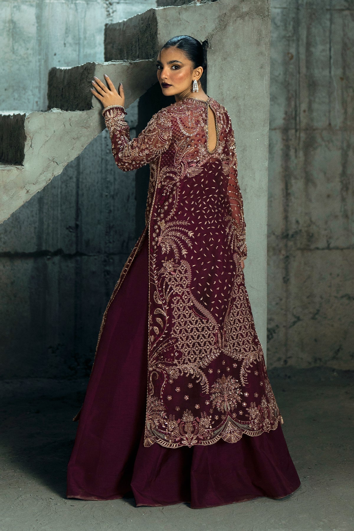 Nyra | The Couture Chapter | Veloura - Pakistani Designer Dress - by Nyra - Type : Ladies Clothes - 100% Original at Saira Sultan