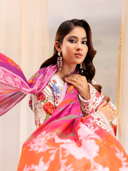 Rajbari | Raha Summer Prints Exclusive | Raha Summer Prints Exclusive-3 - Pakistani Designer Dress - by Rajbari - Type : Ladies Clothes - 100% Original at Saira Sultan