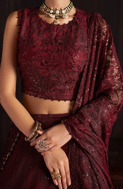Zarif | Rouge Formals | ZRW 02 MABEL - Pakistani Designer Dress - by Zarif | Type: Formal - 100% Original at Saira Sultan
