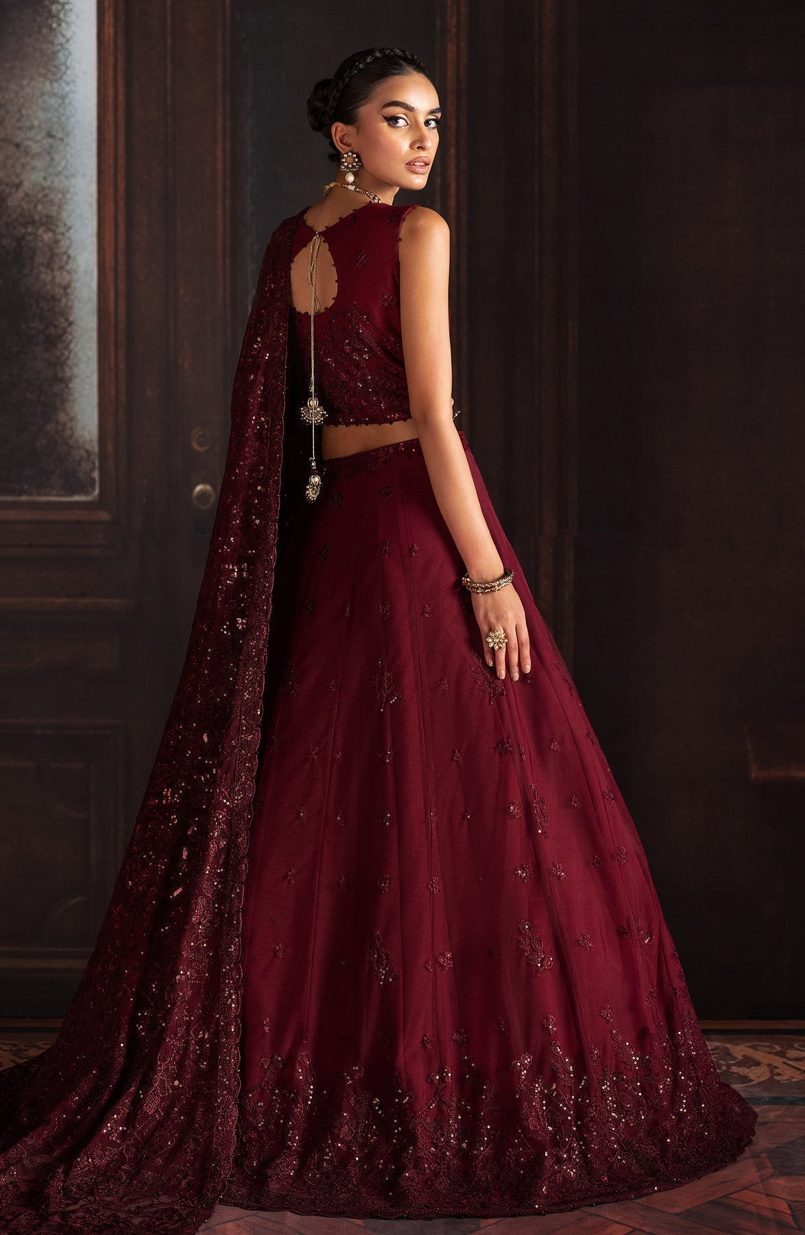 Zarif | Rouge Formals | ZRW 02 MABEL - Pakistani Designer Dress - by Zarif | Type: Formal - 100% Original at Saira Sultan