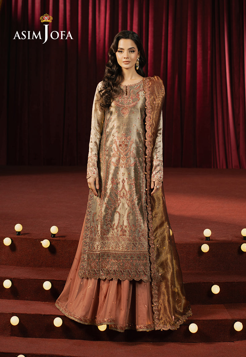 Asim Jofa | Premium Festive | AJPF-16 XS Silver Zari Tissue