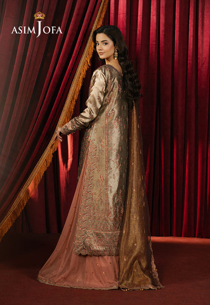 Asim Jofa | Premium Festive | AJPF-16 S Silver Zari Tissue