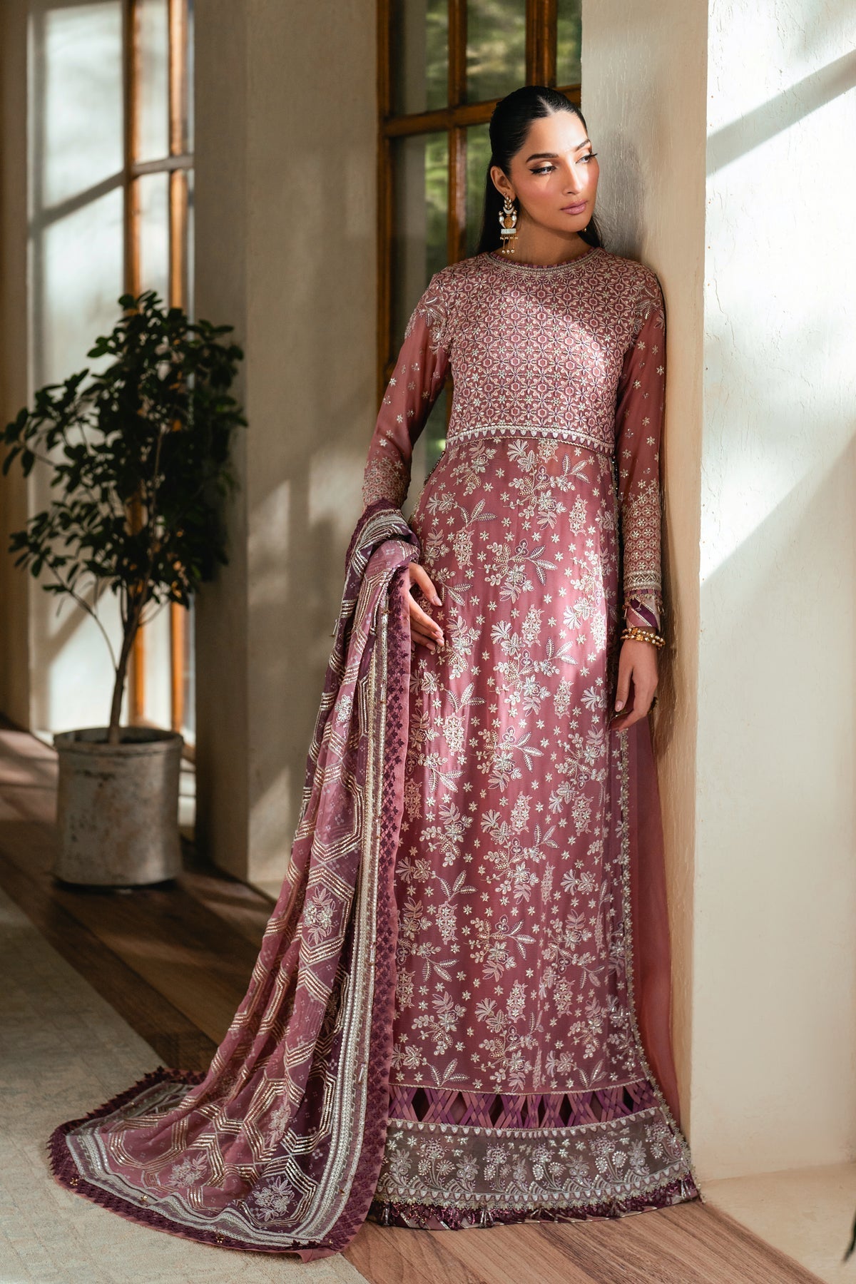 Xenia Formals | Niran Formals | LUMINA L Powder Pink Chiffon
