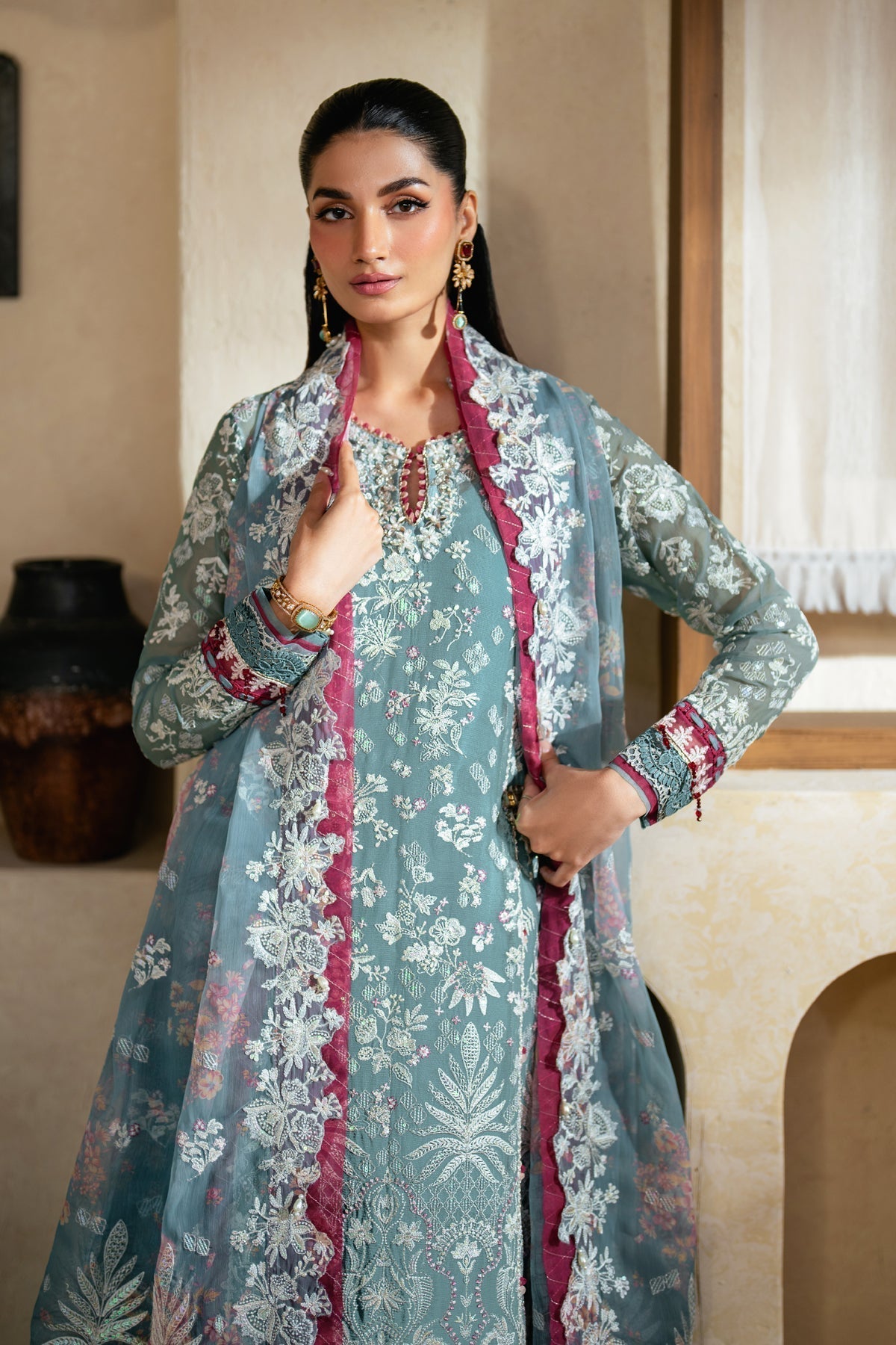 Xenia Formals | Niran Formals | ELYSIA S Pastel Blue Chiffon