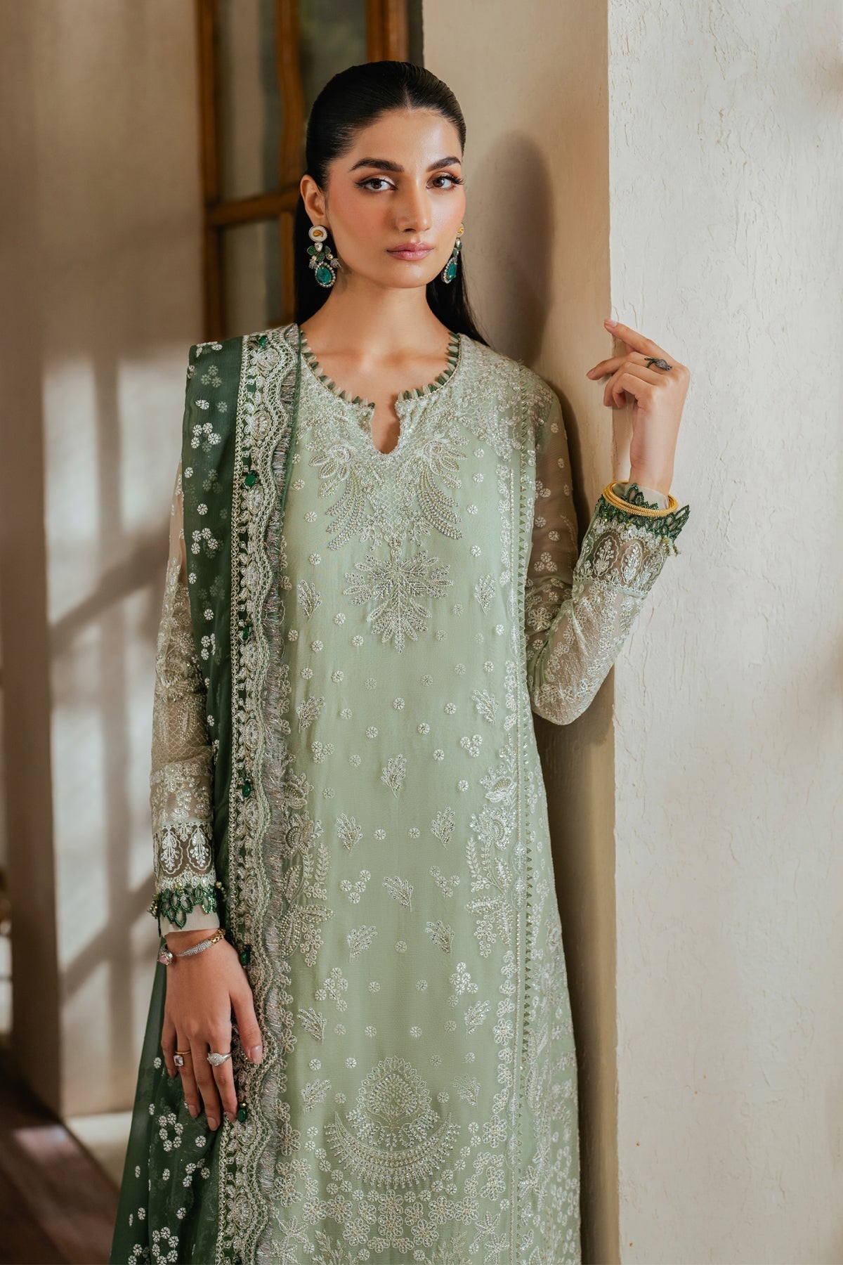 Xenia Formals | Niran Formals | VERDURA Custom Size Pastel Mint Chiffon