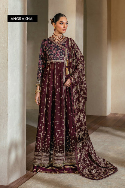 Xenia Formals | Niran Formals | LUNE XS Maroon Saree