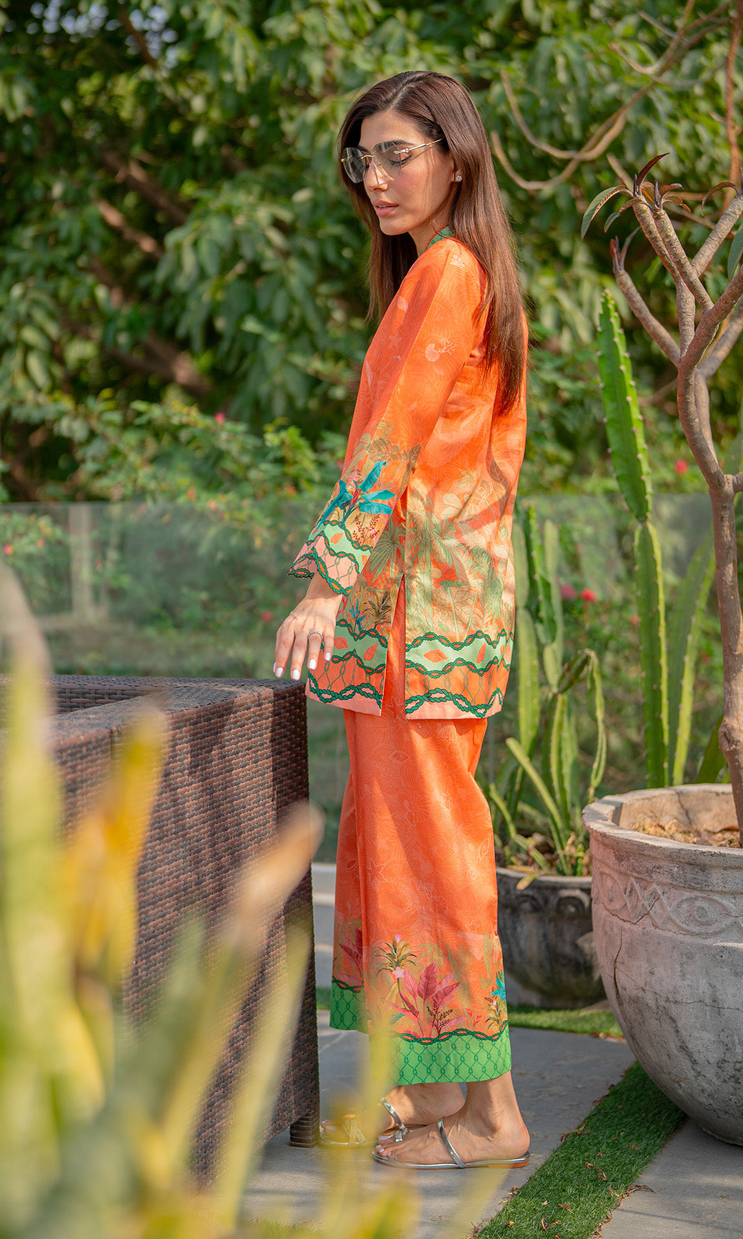 Sahar | Selene Vol 2 | Seashell Bloom S Orange Cambric