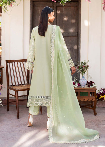 Akbar Aslam | Pret Lawn | CHIC M Tea Green Lawn
