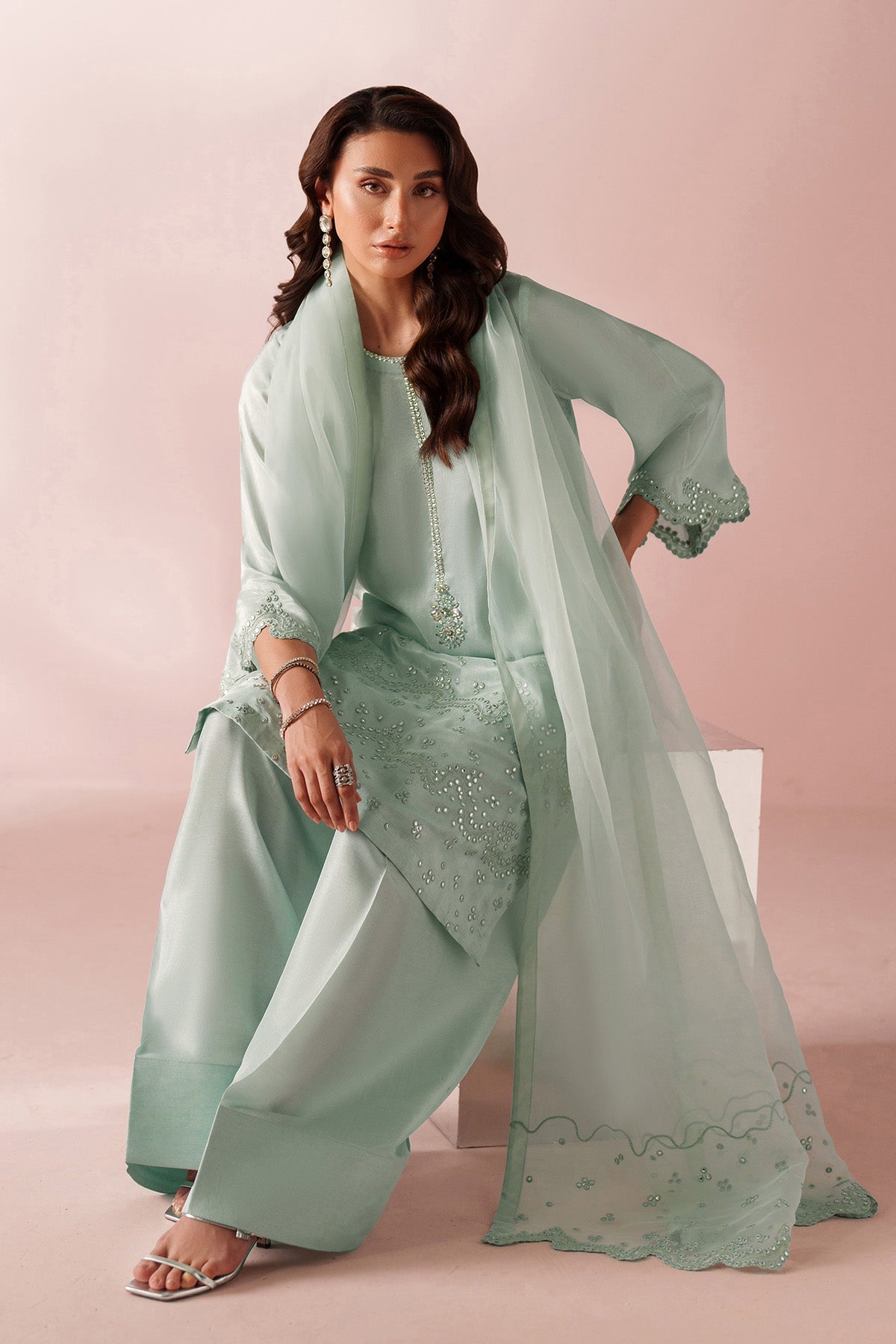 Alizeh | Ready to Wear | RTW1030 - Pakistani Designer Dress - by Alizeh - Type : Ladies Clothes - 100% Original at Saira Sultan