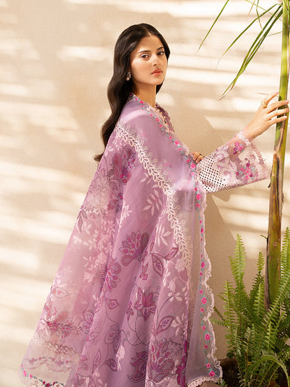 Rajbari | Jahaan Premium Festive Lawn | SILA (Jahan) 3-B L Lilac Lawn