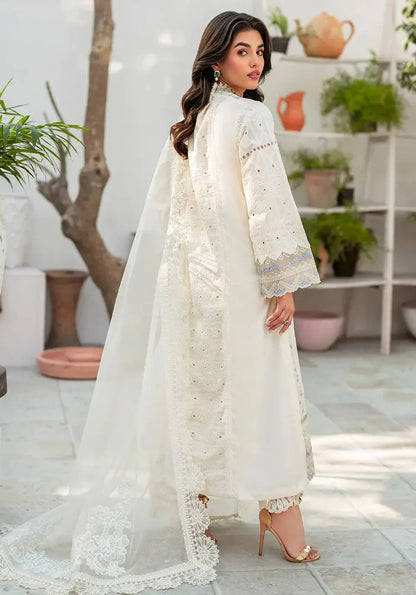 Zarqash | Belle Ame 24 | BL 002 Rosettes - Pakistani Designer Dress - by Zarqash | Type: Luxury - 100% Original at Saira Sultan
