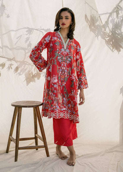 Mahgul | Samara Pret | Crimson Sun - Pakistani Designer Dress - by Mahgul | Type: Ladies Clothes - 100% Original at Saira Sultan