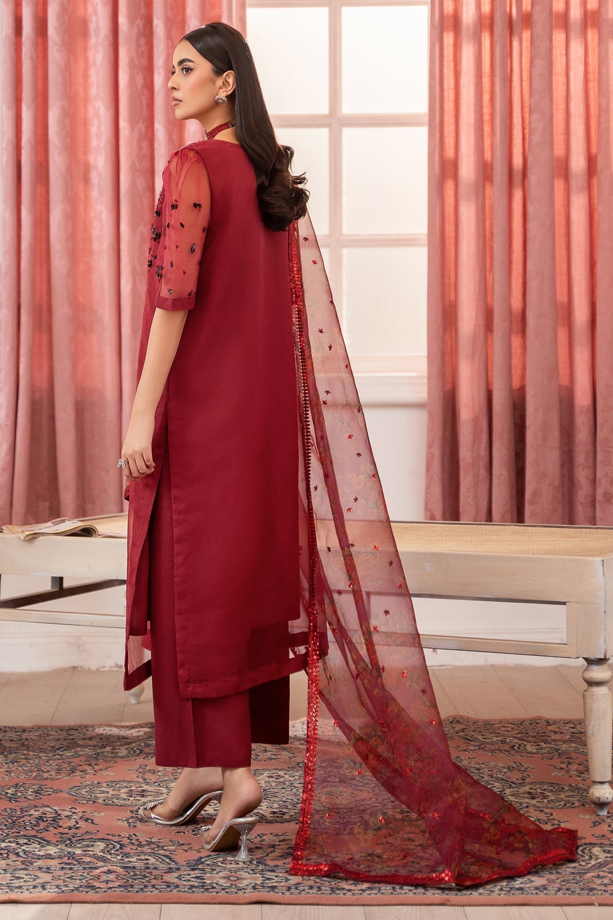 Charizma | Festive Pret | CMA-5-119 R - Pakistani Designer Dress - by Charizma - Type : Ladies Clothes - 100% Original at Saira Sultan