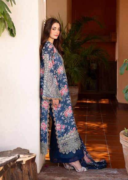 Myeesha | Lamhay Luxury Lawn 25 | Zohra - Pakistani Designer Dress - by Myeesha | Type: Ladies Clothes - 100% Original at Saira Sultan