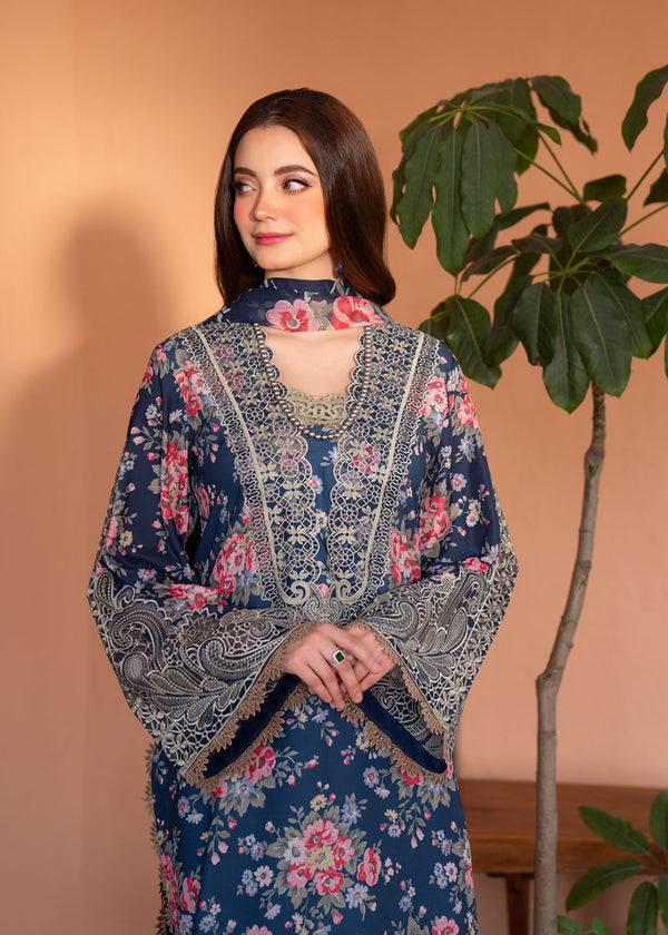 Myeesha | Lamhay Luxury Lawn 25 | Zohra - Pakistani Designer Dress - by Myeesha | Type: Ladies Clothes - 100% Original at Saira Sultan