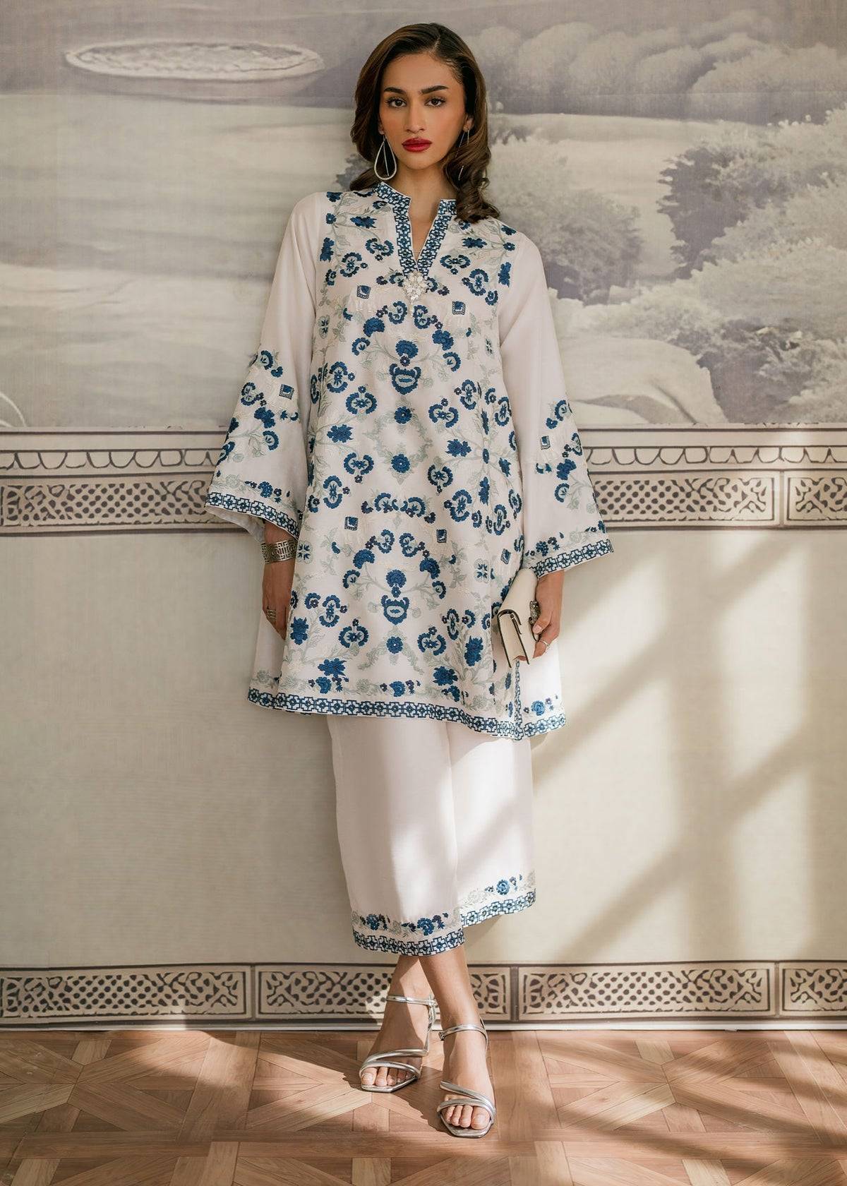 Mahgul | Samara Pret | Serene - Pakistani Designer Dress - by Mahgul | Type: Ladies Clothes - 100% Original at Saira Sultan
