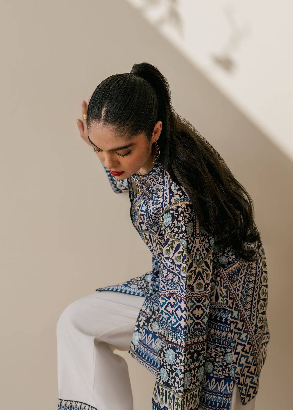 Mahgul | Samara Pret | Calm Dew - Pakistani Designer Dress - by Mahgul | Type: Ladies Clothes - 100% Original at Saira Sultan