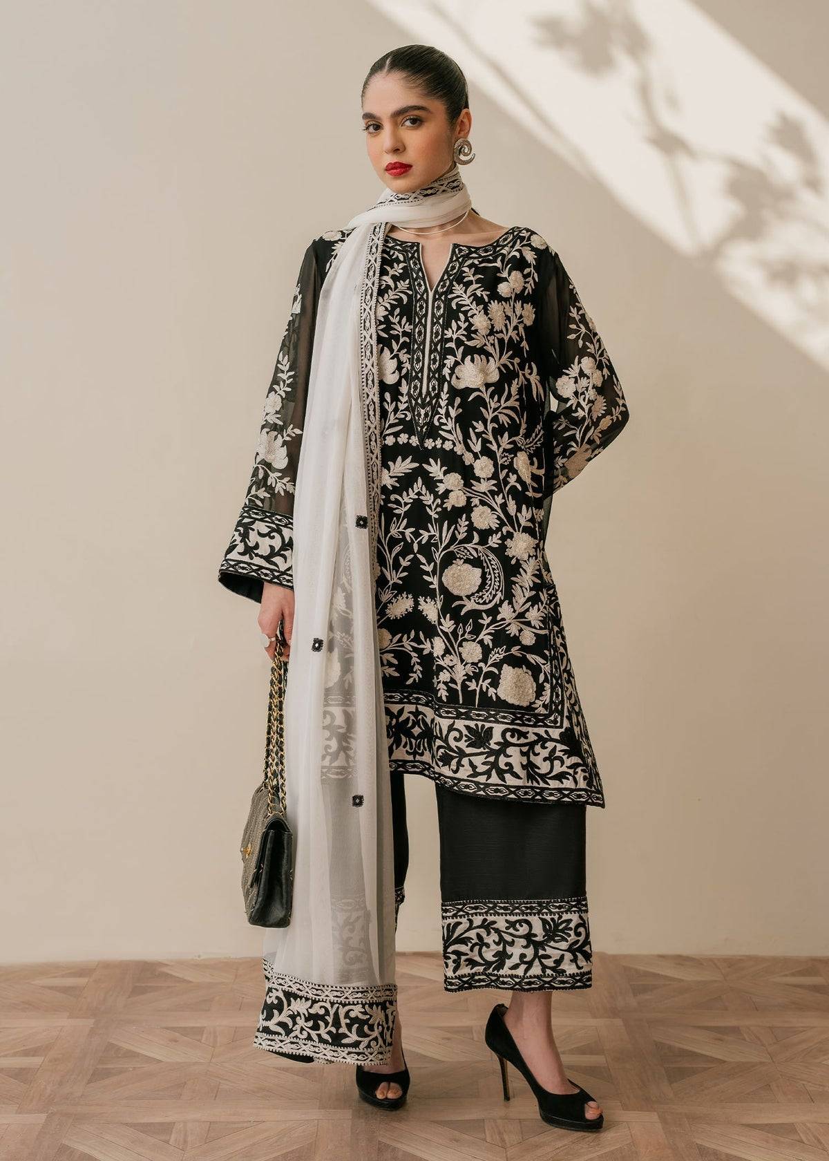 Mahgul | Samara Pret | Onyx Jewel - Pakistani Designer Dress - by Mahgul | Type: Ladies Clothes - 100% Original at Saira Sultan