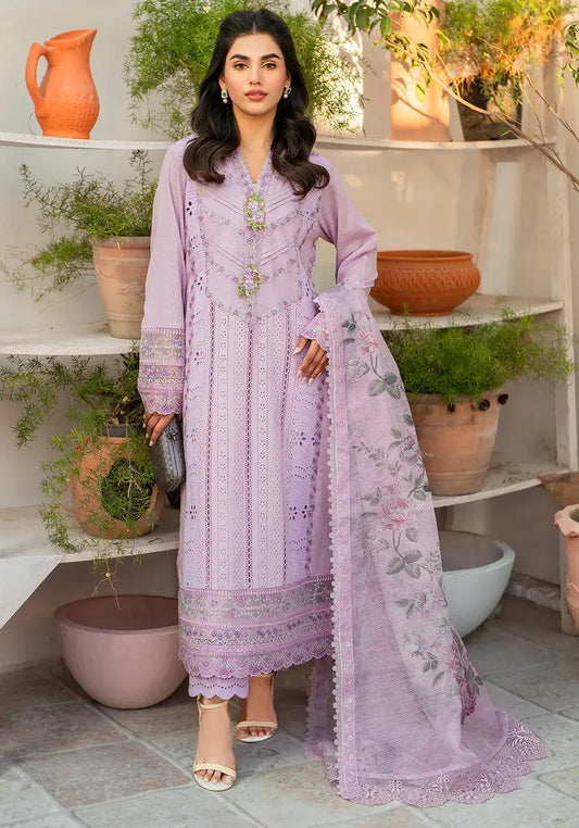 Zarqash | Belle Ame 24 | BL 005 Periwinkle - Pakistani Designer Dress - by Zarqash | Type: Luxury - 100% Original at Saira Sultan