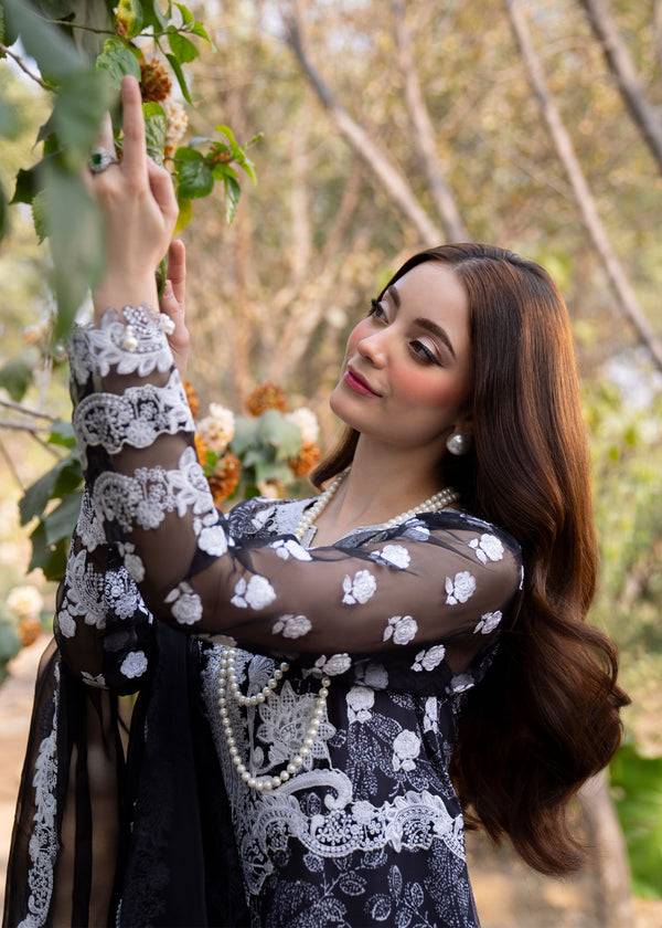 Myeesha | Lamhay Luxury Lawn 25 | Chandni - Pakistani Designer Dress - by Myeesha | Type: Ladies Clothes - 100% Original at Saira Sultan
