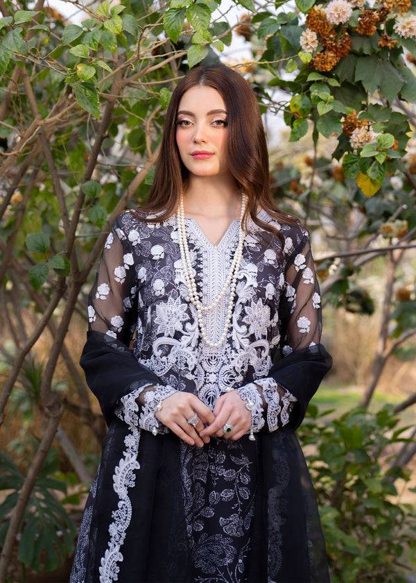 Myeesha | Lamhay Luxury Lawn 25 | Chandni - Pakistani Designer Dress - by Myeesha | Type: Ladies Clothes - 100% Original at Saira Sultan