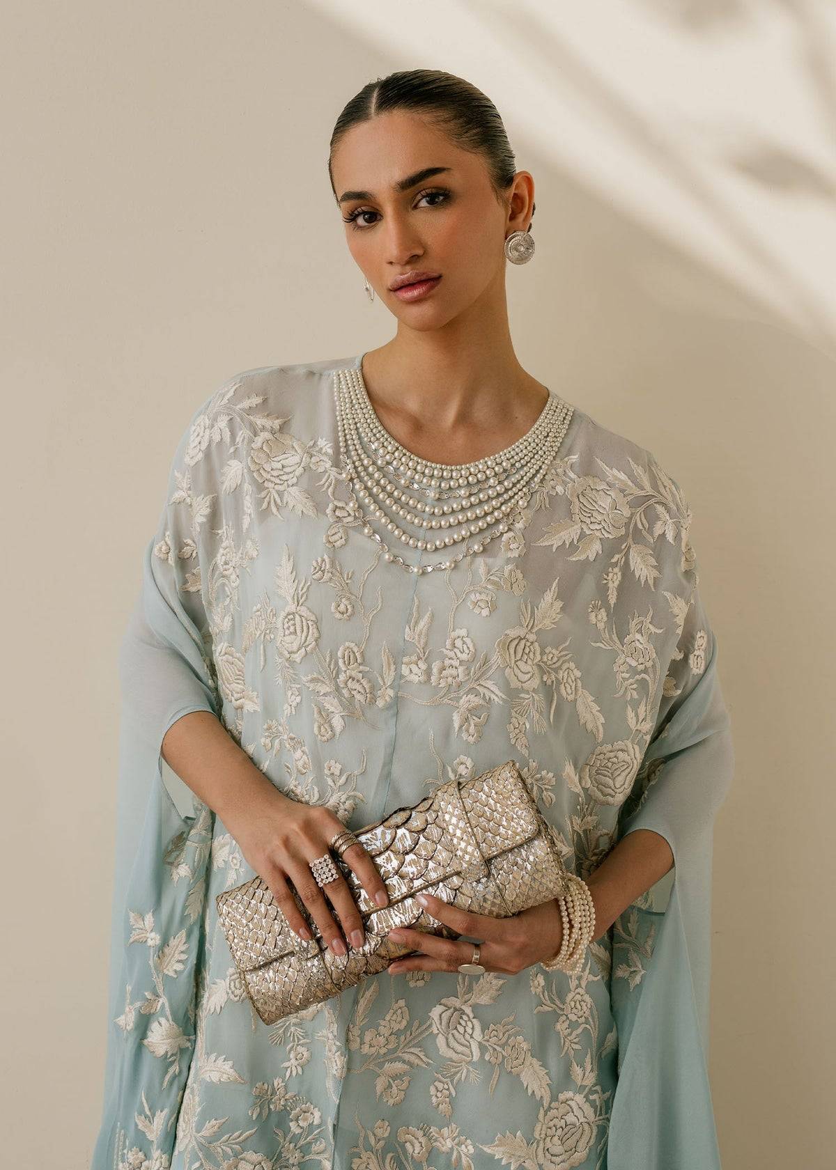 Mahgul | Samara Pret | Sea Pearl - Pakistani Designer Dress - by Mahgul | Type: Ladies Clothes - 100% Original at Saira Sultan
