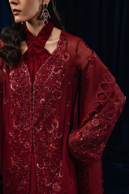 Qalamkar | Luxe Pret | CR-04 RIYA - Pakistani Designer Dress - by Qalamkar | Type: Formal - 100% Original at Saira Sultan