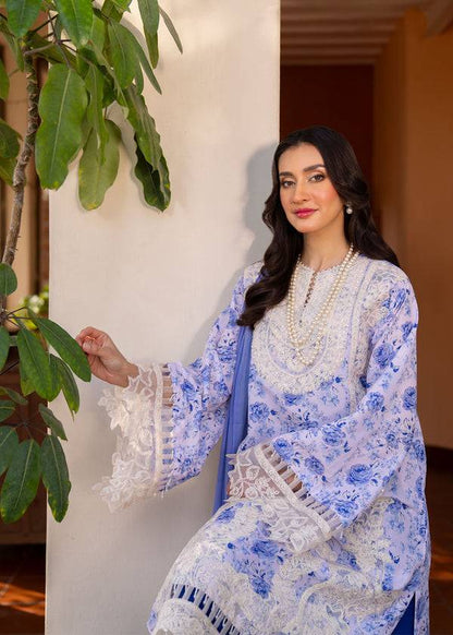 Myeesha | Lamhay Luxury Lawn 25 | Aasma - Pakistani Designer Dress - by Myeesha | Type: Ladies Clothes - 100% Original at Saira Sultan