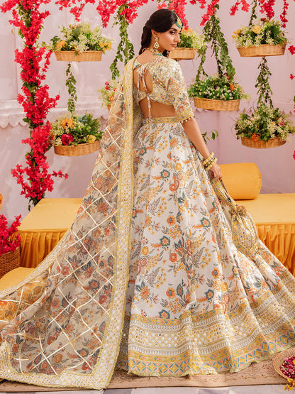 Faiza Faisal | Heeriye Luxury Formals | Saira - Pakistani Designer Dress - by Faiza Faisal | Type: Bridal - 100% Original at Saira Sultan