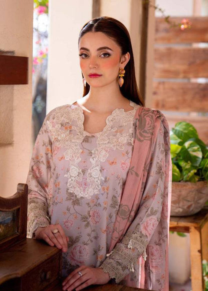 Myeesha | Lamhay Luxury Lawn 25 | Kanwal (Long Shirt) - Pakistani Designer Dress - by Myeesha | Type: Ladies Clothes - 100% Original at Saira Sultan
