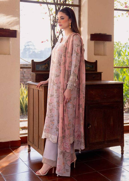 Myeesha | Lamhay Luxury Lawn 25 | Kanwal (Long Shirt) - Pakistani Designer Dress - by Myeesha | Type: Ladies Clothes - 100% Original at Saira Sultan