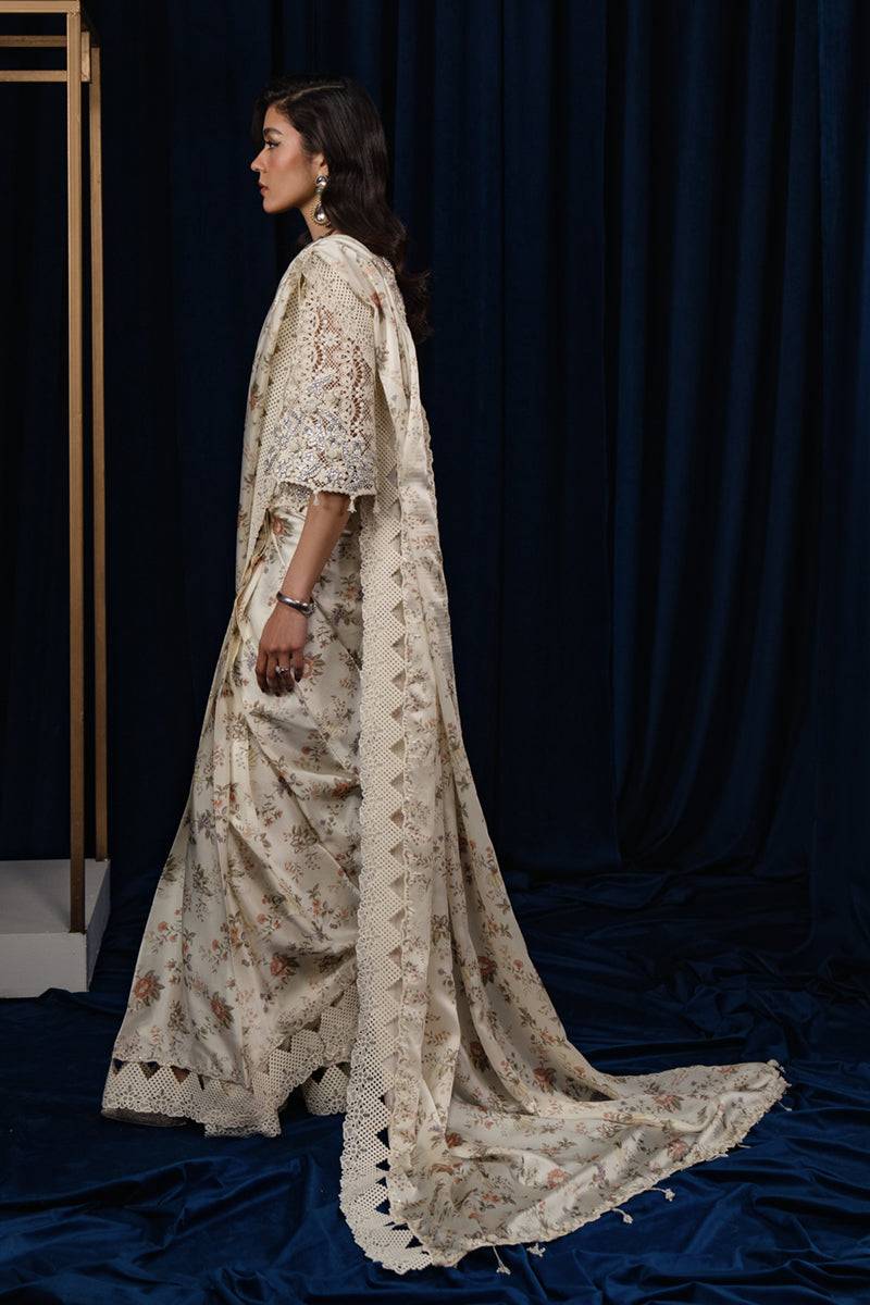 Qalamkar | Luxe Pret | CR-05 AMIRA - Pakistani Designer Dress - by Qalamkar | Type: Formal - 100% Original at Saira Sultan