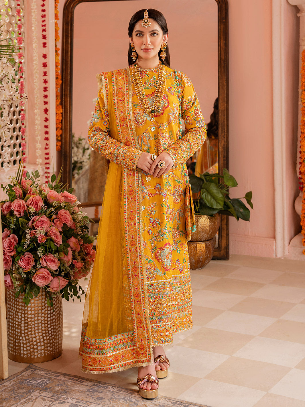 Faiza Faisal | Heeriye Luxury Formals | Sofia - Pakistani Designer Dress - by Faiza Faisal | Type: Formal - 100% Original at Saira Sultan