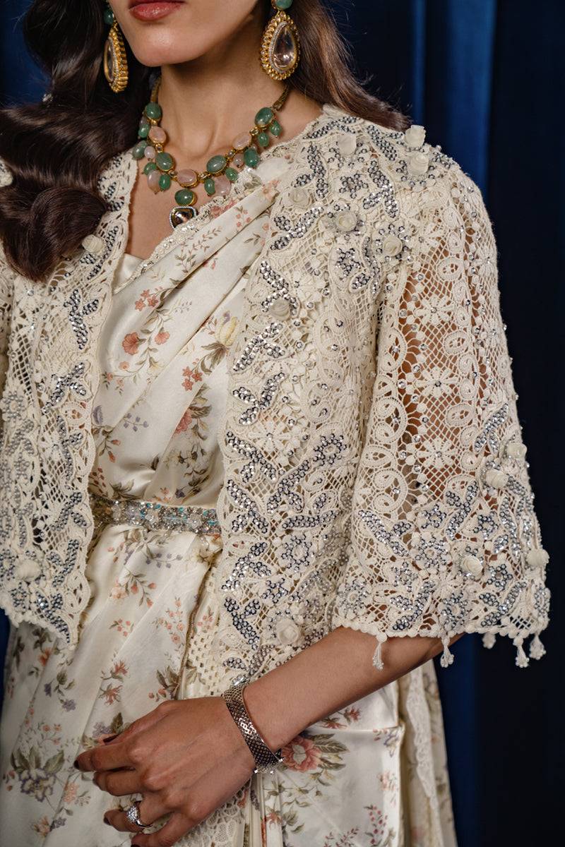 Qalamkar | Luxe Pret | CR-05 AMIRA - Pakistani Designer Dress - by Qalamkar | Type: Formal - 100% Original at Saira Sultan