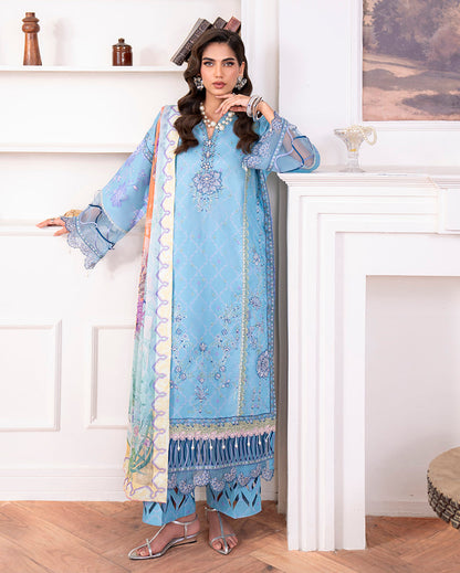 Roheenaz | Aezel Embroidered Cambric | Miren - Pakistani Designer Dress - by Roheenaz - Type : Ladies Clothes - 100% Original at Saira Sultan