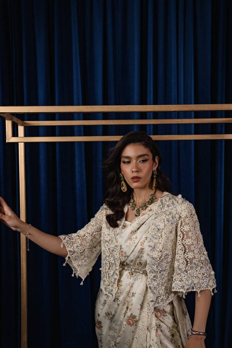 Qalamkar | Luxe Pret | CR-05 AMIRA - Pakistani Designer Dress - by Qalamkar | Type: Formal - 100% Original at Saira Sultan