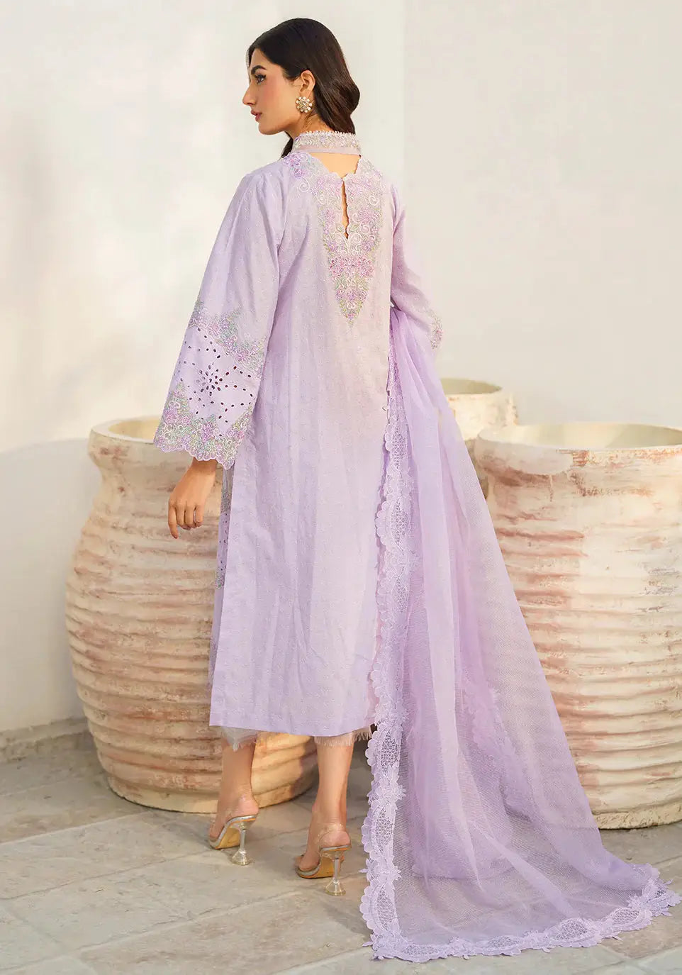 Zarqash | Belle Ame 24 | BL 011 Fleur Lilas - Pakistani Designer Dress - by Zarqash | Type: Luxury - 100% Original at Saira Sultan