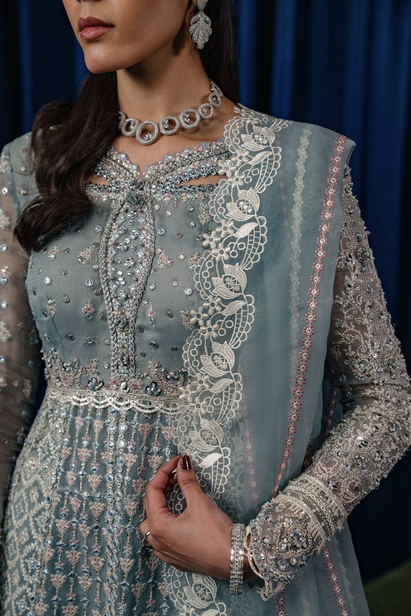 Qalamkar | Luxe Pret | CR-03 NOURA - Pakistani Designer Dress - by Qalamkar | Type: Formal - 100% Original at Saira Sultan
