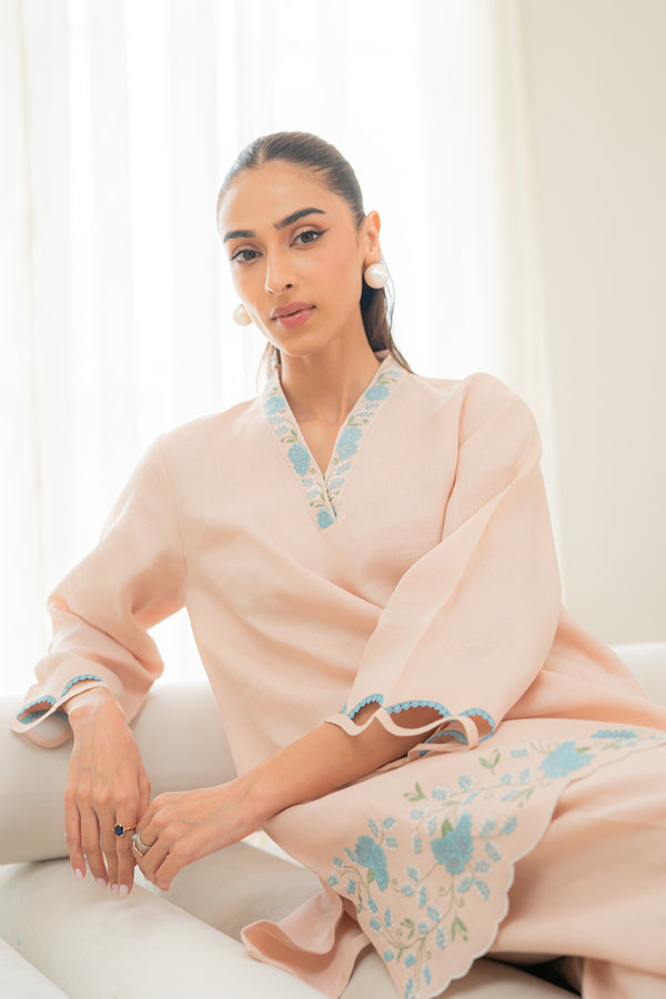 Sahar | Pre Essential Emb Edit | Desert Pearl - Pakistani Designer Dress - by Sahar - Type : Ladies Clothes - 100% Original at Saira Sultan