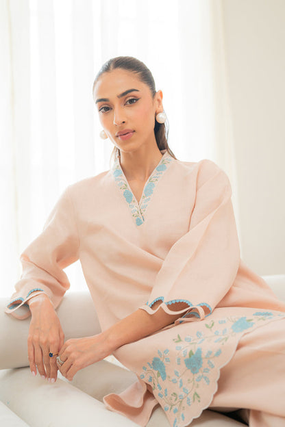 Sahar | Pre Essential Emb Edit | Desert Pearl - Pakistani Designer Dress - by Sahar - Type : Ladies Clothes - 100% Original at Saira Sultan