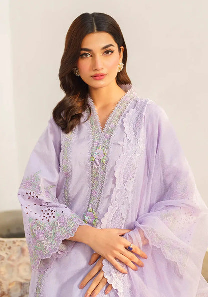 Zarqash | Belle Ame 24 | BL 011 Fleur Lilas - Pakistani Designer Dress - by Zarqash | Type: Luxury - 100% Original at Saira Sultan