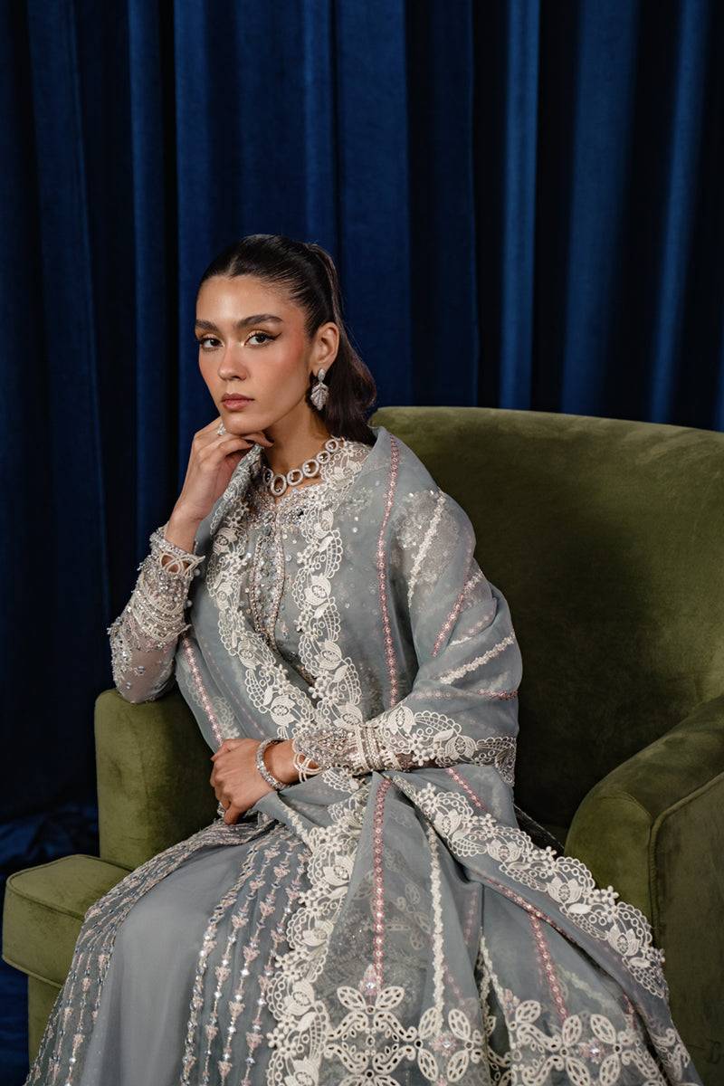 Qalamkar | Luxe Pret | CR-03 NOURA - Pakistani Designer Dress - by Qalamkar | Type: Formal - 100% Original at Saira Sultan